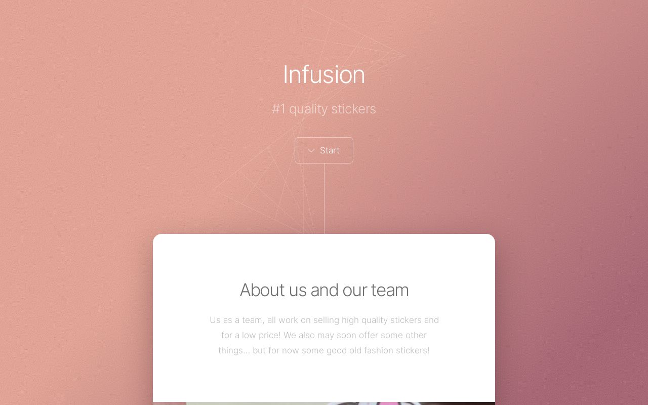 Carrd profile picture for @infusion